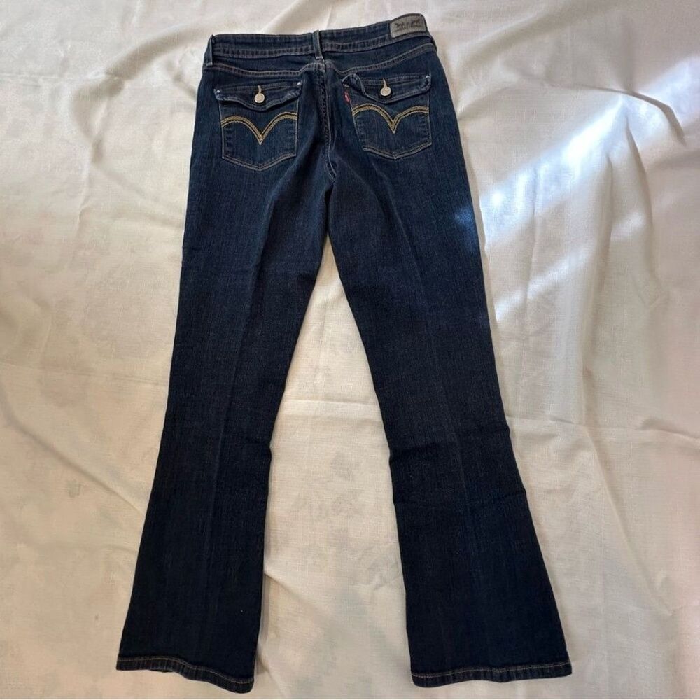 Levi Mid Rise Boot Cut Jeans - Picture 2 of 12